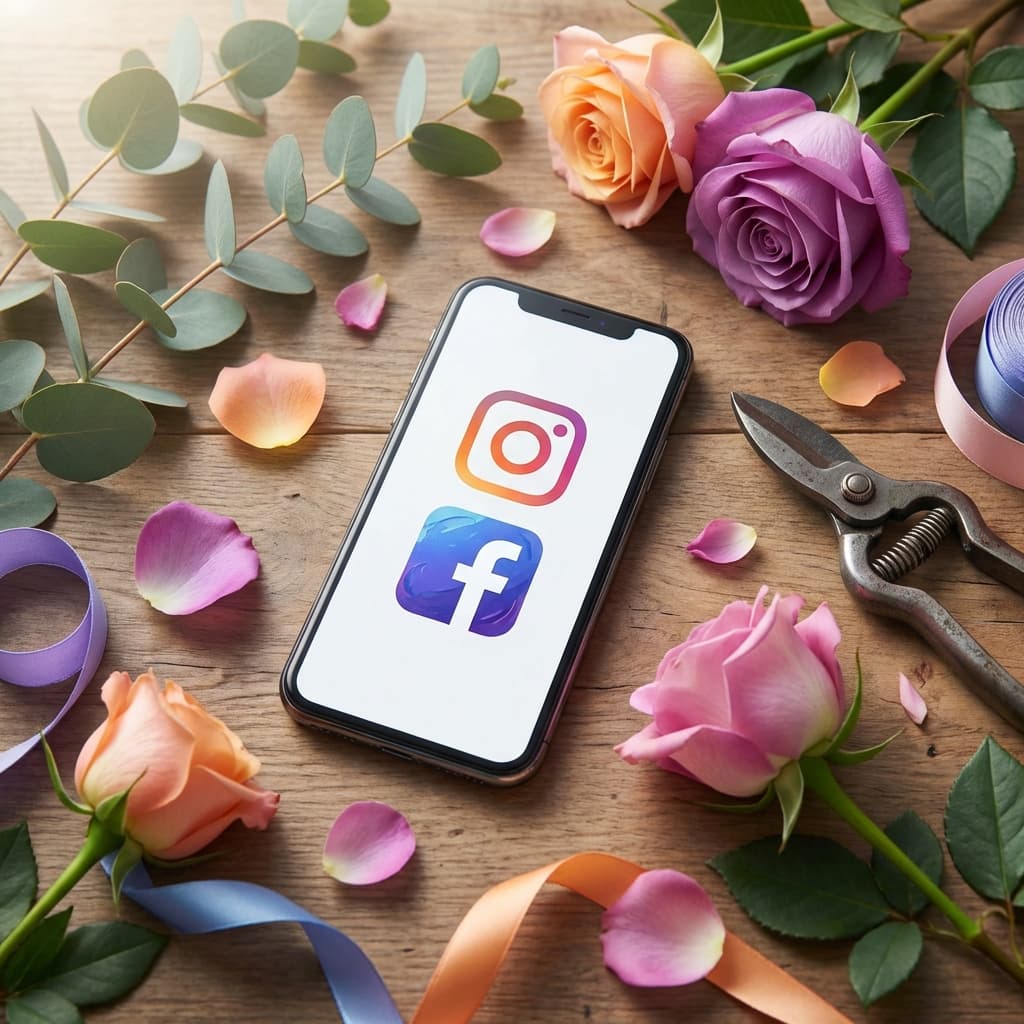 Fleuriste : Instagram ou Facebook — Où sont vos Clients ?